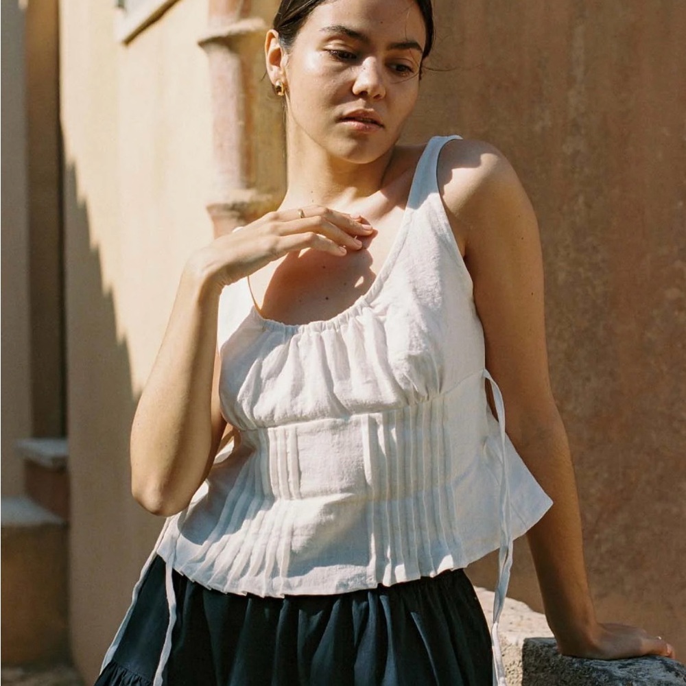 Harly Jae ~ Rêverie Linen Blouse